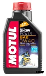 Масло моторное MOTUL 0w40 син. 4Т Snowpower 1л НЕ МАРК