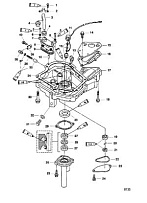 Маслосборник 4-Х ТАКТНОГО ПЛМ MERCURY 6 Серийный номер от 0P401000 и выше