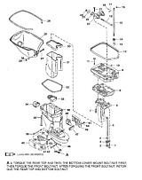 Приводной вал (Часть 2) 2-х тактного ПЛМ MERCURY 40 M Серийный номер от 0G055314 до 0G760299