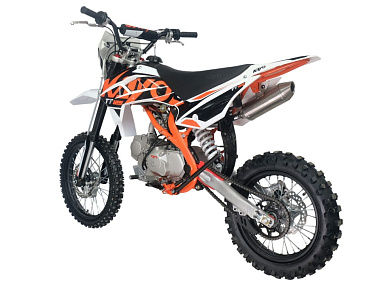 Питбайк KAYO BASIC TT125EM 17/14 KRZ (механ. сцепл., эл. стартер 2022 г.)